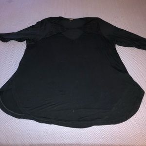 Peacock Green 3/4 Sleeve Top